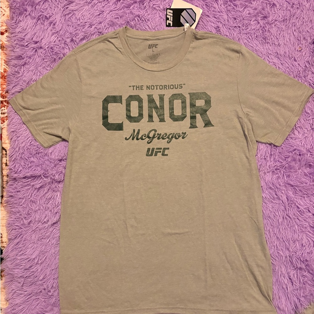 UFC Gray Conor McGregor Men's T-Shirt
